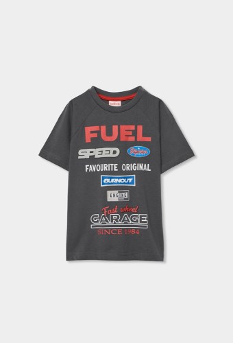 Boboli Γκρι T-shirt Fuel