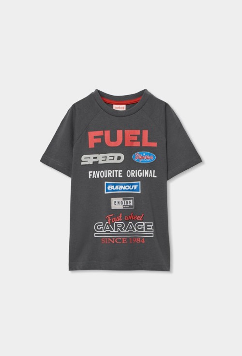Boboli Γκρι T-shirt Fuel