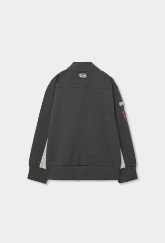 Boboli Γκρι Φούτερ Ζακέτα Fuel