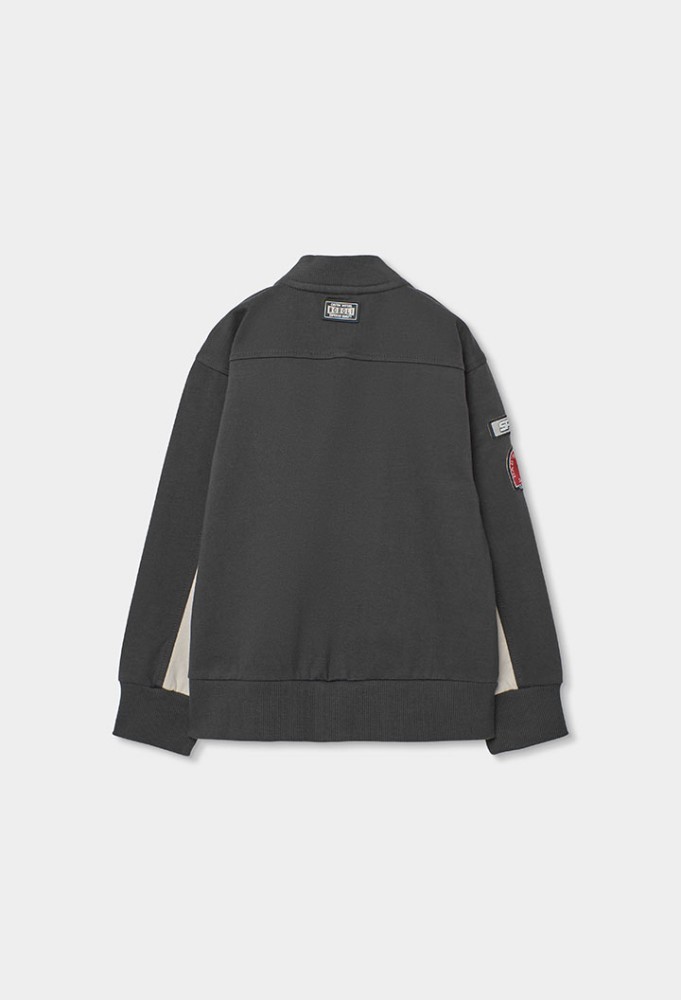 Boboli Γκρι Φούτερ Ζακέτα Fuel