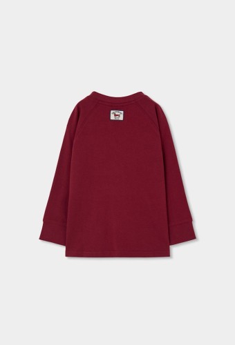 Boboli Μακρυμάνικο Μπορντό T-shirt Boboli Μακρυμάνικο Μπορντό T-shirt