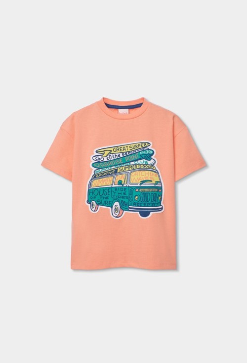 Boboli Πορτοκαλί T-shirt Van