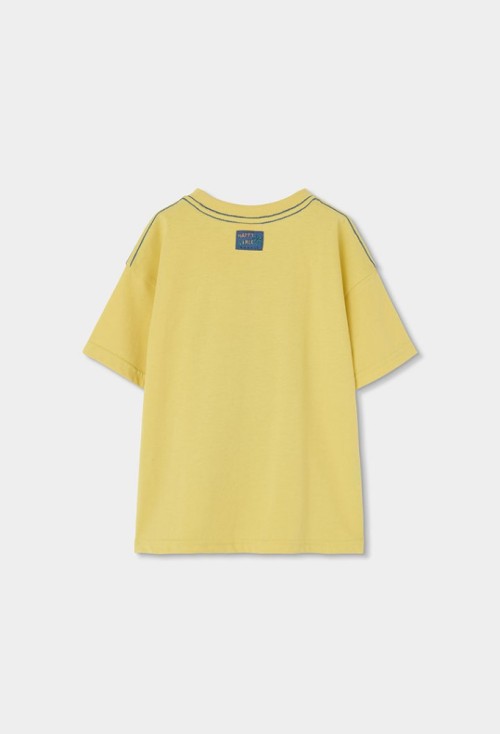 Boboli Κίτρινο T-shirt Φοίνικες