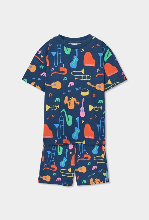 Boboli Σετ Ζέρσεϊ Πυτζάμες Μουσικά Όργανα