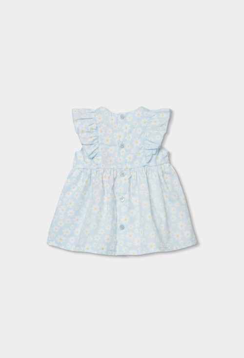 Boboli Βρεφικό Φόρεμα Ποπλίνα Μαργαρίτα
