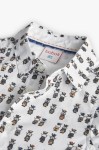 Πουκάμισο από Ποπλίνα με τύπωμα 