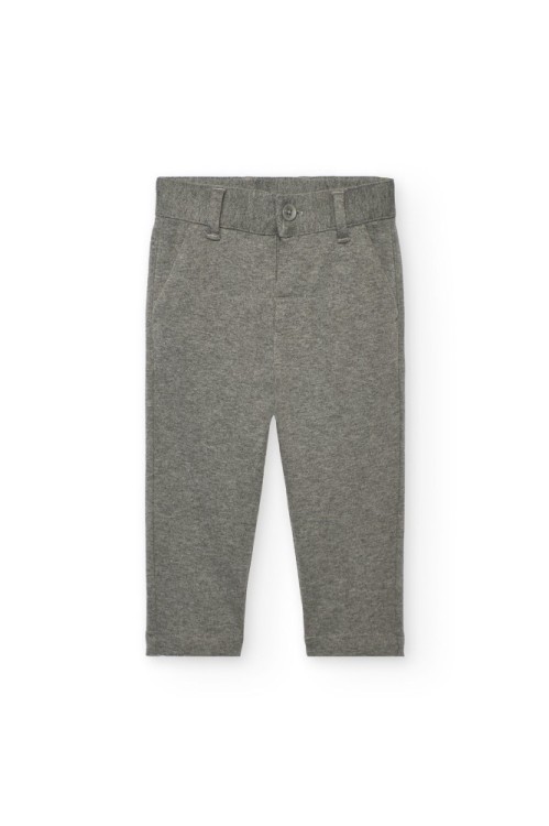 Καρό Παντελόνι Γκρι