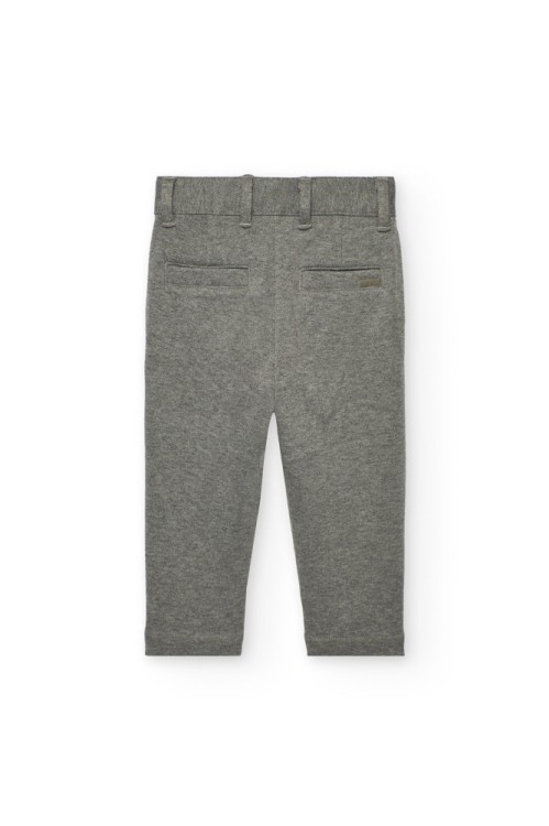 Καρό Παντελόνι Γκρι