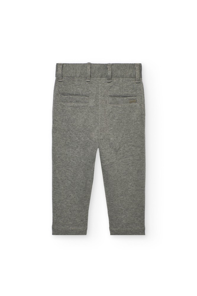 Καρό Παντελόνι Γκρι