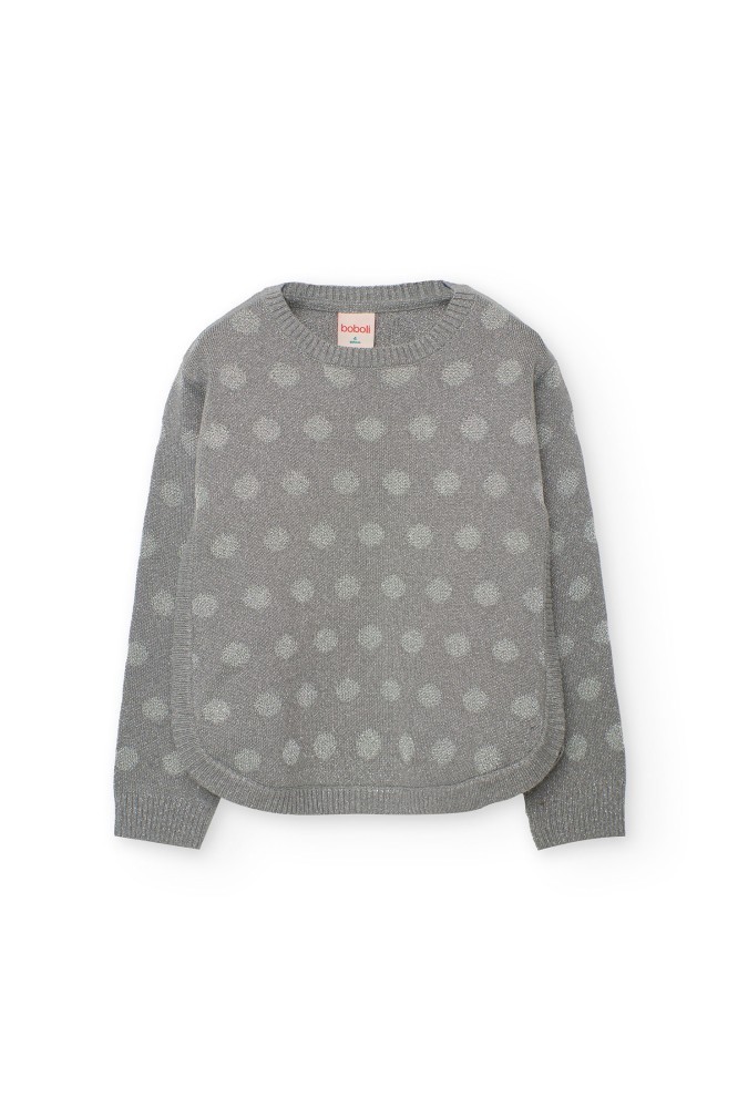 Πουά Πουλόβερ Ασημί