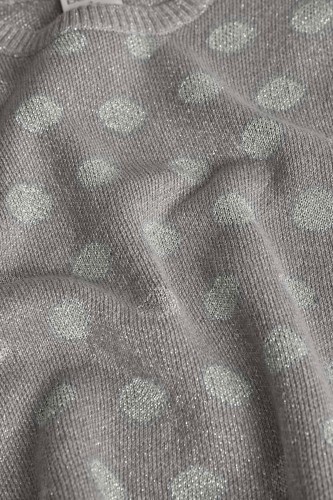 Πουά Πουλόβερ Ασημί