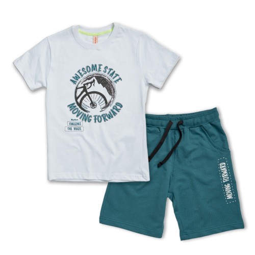 Reflex Σετ Βερμούδα-μπλούζα  Awesome