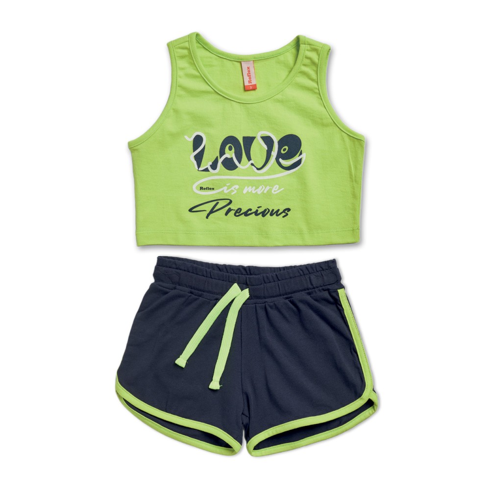 Reflex Σετ Σορτς-τοπ Love