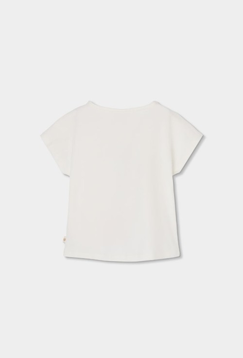 Boboli Λευκό T-Shirt Κορίτσι