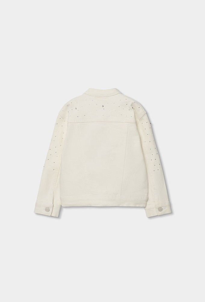 Boboli Ιβουάρ Μπουφάν με Στρας