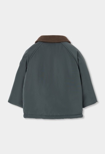 Boboli Unisex Παρκά με κοτλέ γιακά Boboli Unisex Παρκά με κοτλέ γιακά