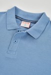 Boboli Γαλάζια μπλούζαμε γιακά polo