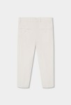 Boboli Λινό Λευκό Παντελόνι