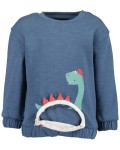 Βρεφική Φούτερ Μπλούζα με Τσέπη Δεινοσαυράκι
