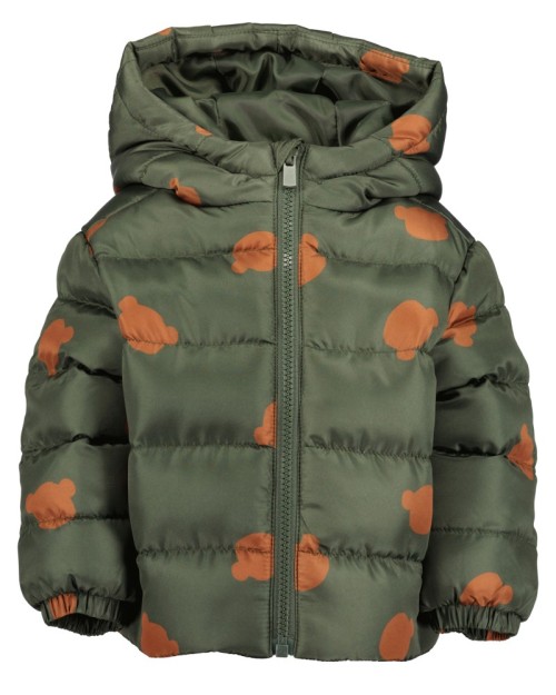 Βρεφικό Μπουφάν Αρκουδάκια Πράσινο