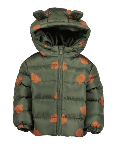 Βρεφικό Μπουφάν Αρκουδάκια Πράσινο