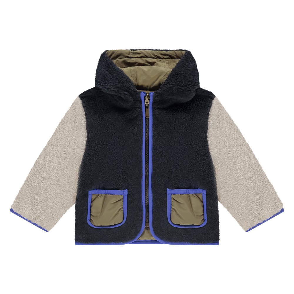 Βρεφικό Μπουφάν Teddy Διπλής Όψης