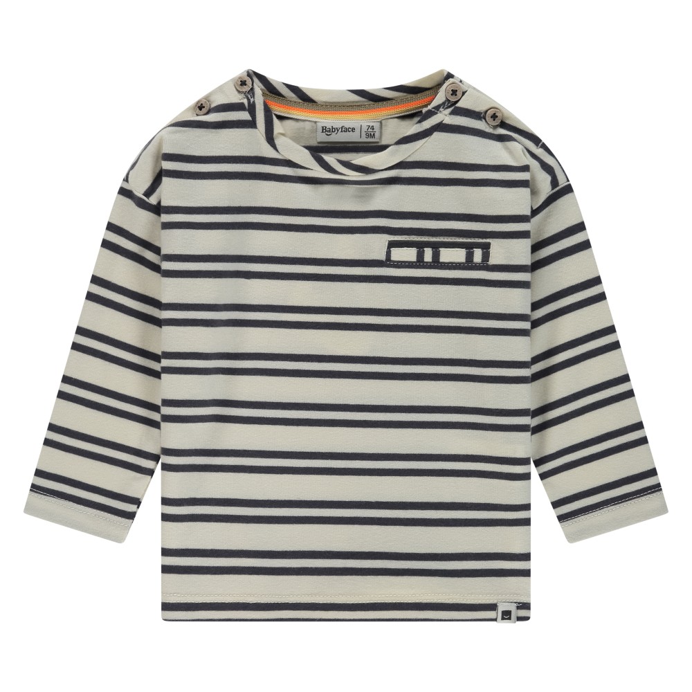 Babyface Βρεφικό Μακρυμάνικο Ριγέ T-shirt