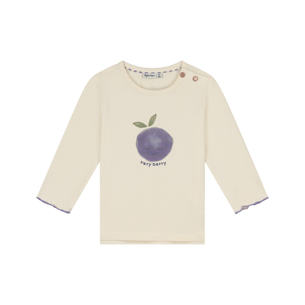 Babyface Βρεφικό Μακρυμάνικο T-shirt Very Berry