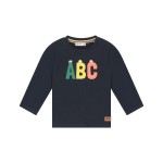 Babyface Βρεφικό Μπλε T-shirt ABC