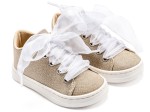 Sneaker απο Ύφασμα και Δέσιμο Κορδέλα 