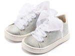 Sneaker απο Ύφασμα και Δέσιμο Κορδέλα 