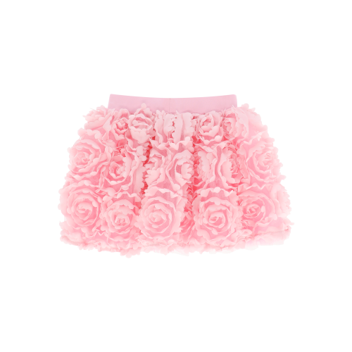 Angel's Face Φούστα με τρισδιάστατα λουλούδια Blossom Ροζ