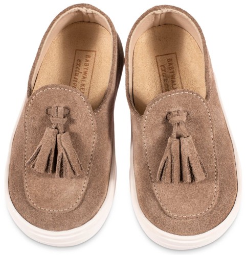 Καστόρινα Loafers με Φουντάκια