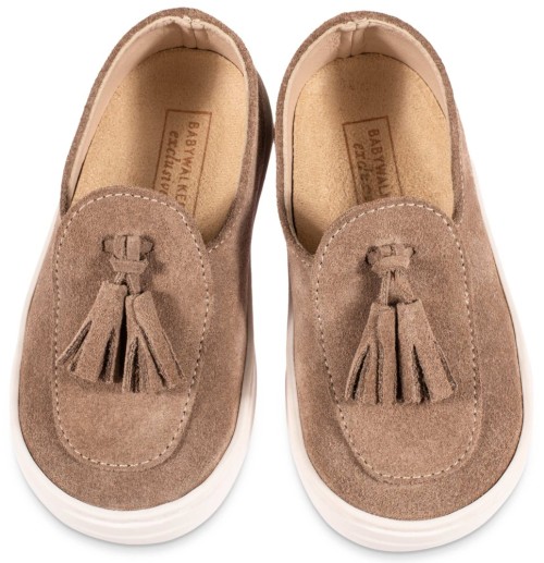 Καστόρινα Loafers με Φουντάκια
