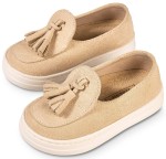 Καστόρινα Loafers με Φουντάκια