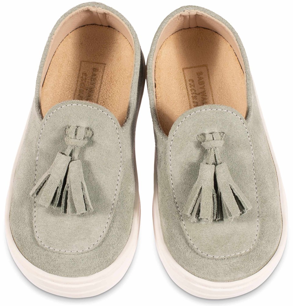 Καστόρινα Loafers με Φουντάκια