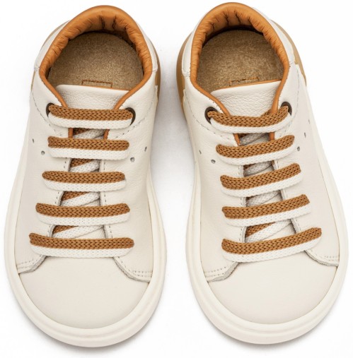 Δετό Sneaker με Δίχρωμο Κορδόνι 