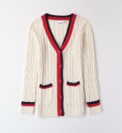  Πλεκτή Μακριά Ζακέτα F481