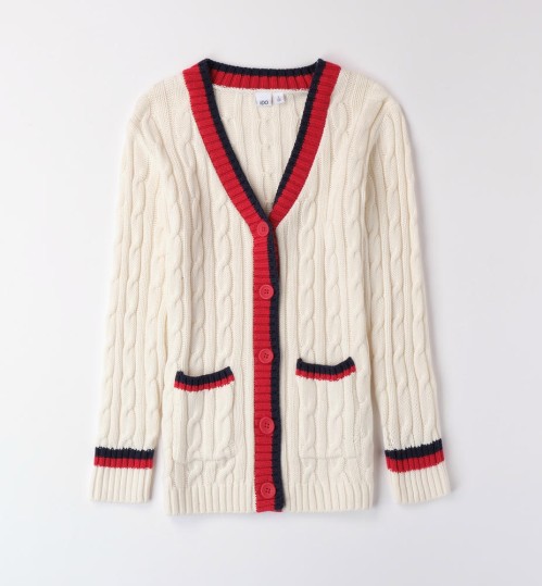  Πλεκτή Μακριά Ζακέτα F481