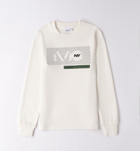 T-shirt Μακρύ Μανίκι NY F435