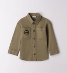 I Do Χακί Πουκάμισο-Overshirt