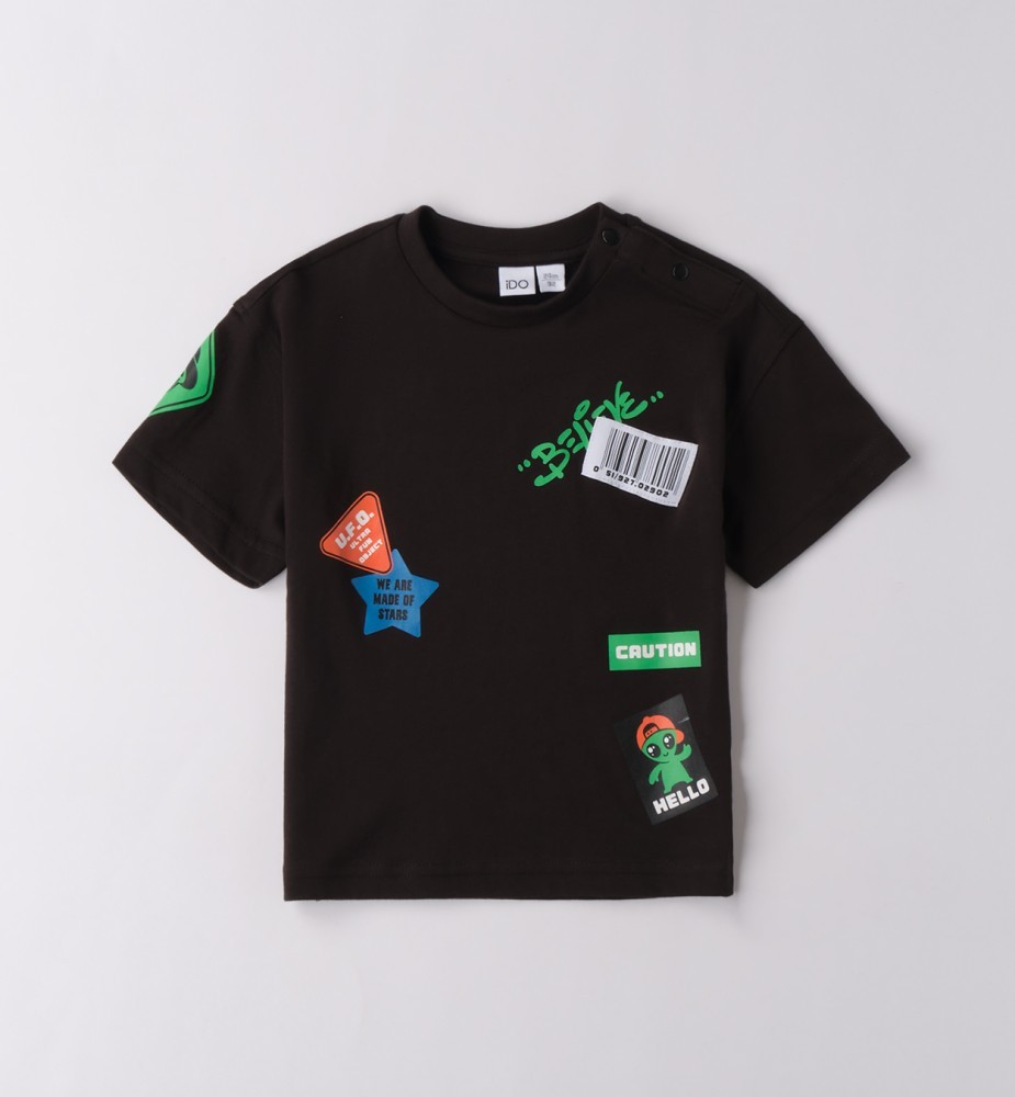 I Do Μαύρο T-Shirt Alien