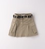 I Do Χακί Cargo Φούστα