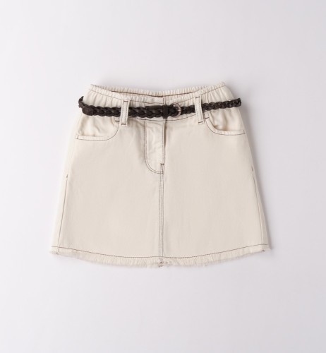 I Do Τζιν Εκρού Φούστα