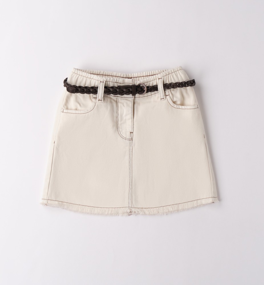 I Do Τζιν Εκρού Φούστα