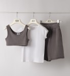 I Do Σετ Βερμούδα-Τοπ και T-Shirt 