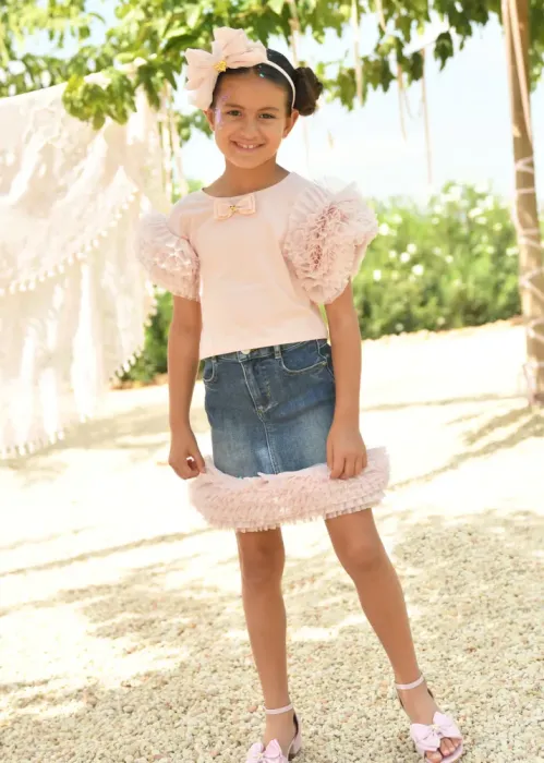 Angel's Face Τζιν Φούστα με τούλι Gigi