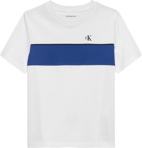 T-Shirt Λευκό Panel ColorBlock