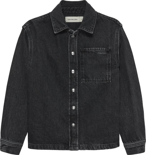 Τζιν Πουκάμισο Optic Black Washed