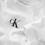 Μακρυμάνικο T-Shirt Μονόγραμμα Λευκό